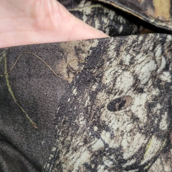 Vintage Woolrich Men's Camoflauge Camo Mossy Oak Hunting Coat Jacket XL - Picture 8 of 11